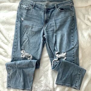 Old Navy Light Blue Boyfriend Jeans